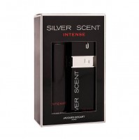 SILVER SCENT INTENSE 100ML GIFT SET EDT SPRAY FOR MEN BY JACQUES BOGART
